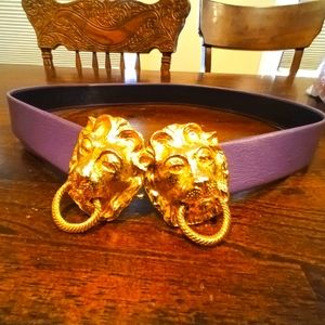 1974 Double Headed Lion Belt